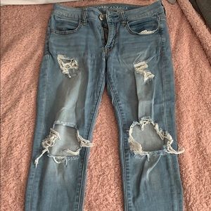 Super Skinny Ripped Jeans